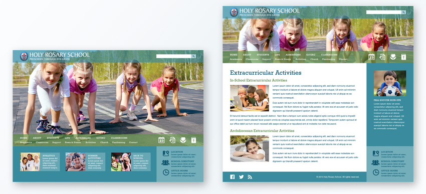 Catholic Schools Holy Rosery Web Site