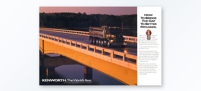 Kenworth Bridge Ad