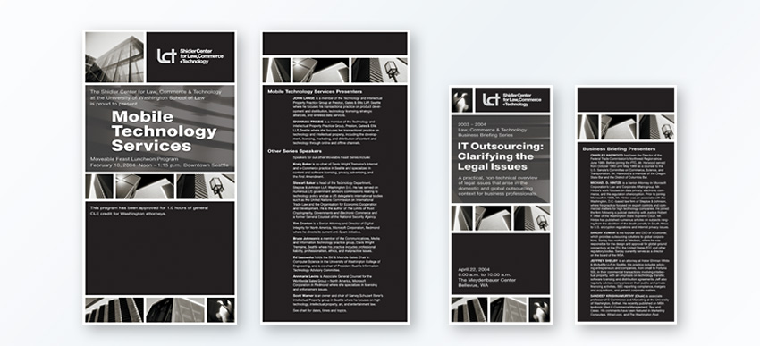 Shidler UW School of Law Brochures